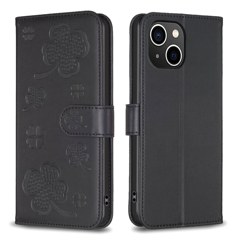 Bao da điện thoại dập nổi cỏ bốn lá, Dành cho iPhone 7 / 8 / SE 2022, Dành cho iPhone 13 Pro Max, Dành cho iPhone 13 Pro, Dành cho iPhone 13, Dành cho iPhone 12 / 12 Pro, Dành cho iPhone 12 Pro Max, Dành cho iPhone 11 Pro Max, Dành cho iPhone 11