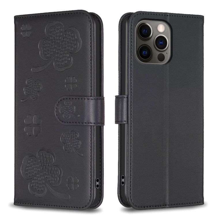Bao da điện thoại dập nổi cỏ bốn lá, Dành cho iPhone 7 / 8 / SE 2022, Dành cho iPhone 13 Pro Max, Dành cho iPhone 13 Pro, Dành cho iPhone 13, Dành cho iPhone 12 / 12 Pro, Dành cho iPhone 12 Pro Max, Dành cho iPhone 11 Pro Max, Dành cho iPhone 11