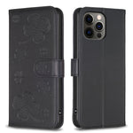 Bao da điện thoại dập nổi cỏ bốn lá, Dành cho iPhone 7 / 8 / SE 2022, Dành cho iPhone 13 Pro Max, Dành cho iPhone 13 Pro, Dành cho iPhone 13, Dành cho iPhone 12 / 12 Pro, Dành cho iPhone 12 Pro Max, Dành cho iPhone 11 Pro Max, Dành cho iPhone 11