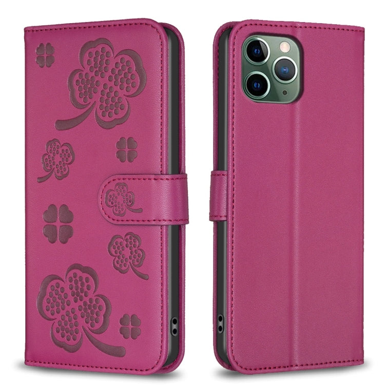 Bao da điện thoại dập nổi cỏ bốn lá, Dành cho iPhone 7 / 8 / SE 2022, Dành cho iPhone 13 Pro Max, Dành cho iPhone 13 Pro, Dành cho iPhone 13, Dành cho iPhone 12 / 12 Pro, Dành cho iPhone 12 Pro Max, Dành cho iPhone 11 Pro Max, Dành cho iPhone 11
