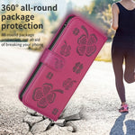 Bao da điện thoại dập nổi cỏ bốn lá, Dành cho iPhone 11 Pro, Dành cho iPhone X / XS, Dành cho iPhone XR, Dành cho iPhone XS Max, Dành cho iPhone 7 Plus / 8 Plus