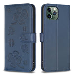 Bao da điện thoại dập nổi cỏ bốn lá, Dành cho iPhone 11 Pro, Dành cho iPhone X / XS, Dành cho iPhone XR, Dành cho iPhone XS Max, Dành cho iPhone 7 Plus / 8 Plus