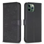 Bao da điện thoại dập nổi cỏ bốn lá, Dành cho iPhone 11 Pro, Dành cho iPhone X / XS, Dành cho iPhone XR, Dành cho iPhone XS Max, Dành cho iPhone 7 Plus / 8 Plus