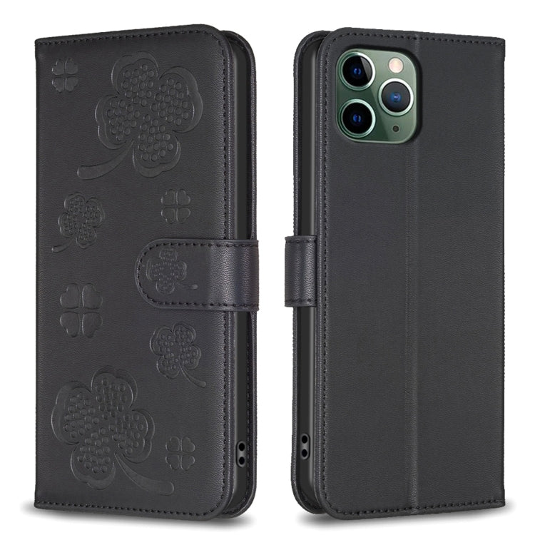 Bao da điện thoại dập nổi cỏ bốn lá, Dành cho iPhone 11 Pro, Dành cho iPhone X / XS, Dành cho iPhone XR, Dành cho iPhone XS Max, Dành cho iPhone 7 Plus / 8 Plus