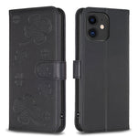 Bao da điện thoại dập nổi cỏ bốn lá, Dành cho iPhone 7 / 8 / SE 2022, Dành cho iPhone 13 Pro Max, Dành cho iPhone 13 Pro, Dành cho iPhone 13, Dành cho iPhone 12 / 12 Pro, Dành cho iPhone 12 Pro Max, Dành cho iPhone 11 Pro Max, Dành cho iPhone 11