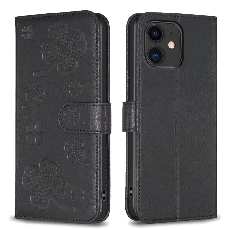 Bao da điện thoại dập nổi cỏ bốn lá, Dành cho iPhone 7 / 8 / SE 2022, Dành cho iPhone 13 Pro Max, Dành cho iPhone 13 Pro, Dành cho iPhone 13, Dành cho iPhone 12 / 12 Pro, Dành cho iPhone 12 Pro Max, Dành cho iPhone 11 Pro Max, Dành cho iPhone 11