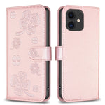 Bao da điện thoại dập nổi cỏ bốn lá, Dành cho iPhone 7 / 8 / SE 2022, Dành cho iPhone 13 Pro Max, Dành cho iPhone 13 Pro, Dành cho iPhone 13, Dành cho iPhone 12 / 12 Pro, Dành cho iPhone 12 Pro Max, Dành cho iPhone 11 Pro Max, Dành cho iPhone 11