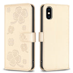 Bao da điện thoại dập nổi cỏ bốn lá, Dành cho iPhone 11 Pro, Dành cho iPhone X / XS, Dành cho iPhone XR, Dành cho iPhone XS Max, Dành cho iPhone 7 Plus / 8 Plus