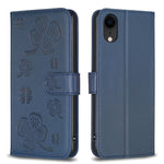 Bao da điện thoại dập nổi cỏ bốn lá, Dành cho iPhone 11 Pro, Dành cho iPhone X / XS, Dành cho iPhone XR, Dành cho iPhone XS Max, Dành cho iPhone 7 Plus / 8 Plus