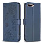 Bao da điện thoại dập nổi cỏ bốn lá, Dành cho iPhone 11 Pro, Dành cho iPhone X / XS, Dành cho iPhone XR, Dành cho iPhone XS Max, Dành cho iPhone 7 Plus / 8 Plus