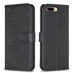 Bao da điện thoại dập nổi cỏ bốn lá, Dành cho iPhone 11 Pro, Dành cho iPhone X / XS, Dành cho iPhone XR, Dành cho iPhone XS Max, Dành cho iPhone 7 Plus / 8 Plus