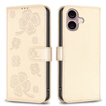 Bao da điện thoại dập nổi cỏ bốn lá, Dành cho iPhone 17 Pro Max, Dành cho iPhone 17 Pro, Dành cho iPhone 17, Dành cho iPhone Air, Dành cho iPhone 16 Pro Max, Dành cho iPhone 16 Pro, Dành cho iPhone 16 Plus, Dành cho iPhone 16