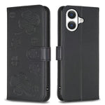 Bao da điện thoại dập nổi cỏ bốn lá, Dành cho iPhone 17 Pro Max, Dành cho iPhone 17 Pro, Dành cho iPhone 17, Dành cho iPhone Air, Dành cho iPhone 16 Pro Max, Dành cho iPhone 16 Pro, Dành cho iPhone 16 Plus, Dành cho iPhone 16