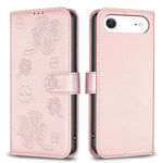 Bao da điện thoại dập nổi cỏ bốn lá, Dành cho iPhone 17 Pro Max, Dành cho iPhone 17 Pro, Dành cho iPhone 17, Dành cho iPhone Air, Dành cho iPhone 16 Pro Max, Dành cho iPhone 16 Pro, Dành cho iPhone 16 Plus, Dành cho iPhone 16