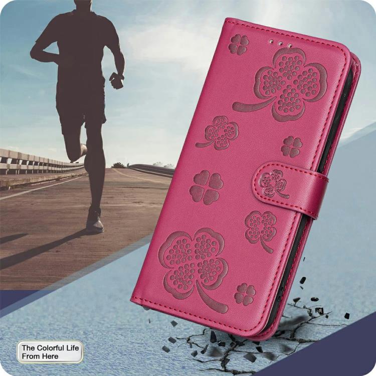 Bao da điện thoại dập nổi cỏ bốn lá, Dành cho iPhone 17 Pro Max, Dành cho iPhone 17 Pro, Dành cho iPhone 17, Dành cho iPhone Air, Dành cho iPhone 16 Pro Max, Dành cho iPhone 16 Pro, Dành cho iPhone 16 Plus, Dành cho iPhone 16