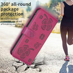 Bao da điện thoại dập nổi cỏ bốn lá, Dành cho iPhone 17 Pro Max, Dành cho iPhone 17 Pro, Dành cho iPhone 17, Dành cho iPhone Air, Dành cho iPhone 16 Pro Max, Dành cho iPhone 16 Pro, Dành cho iPhone 16 Plus, Dành cho iPhone 16