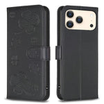 Bao da điện thoại dập nổi cỏ bốn lá, Dành cho iPhone 17 Pro Max, Dành cho iPhone 17 Pro, Dành cho iPhone 17, Dành cho iPhone Air, Dành cho iPhone 16 Pro Max, Dành cho iPhone 16 Pro, Dành cho iPhone 16 Plus, Dành cho iPhone 16