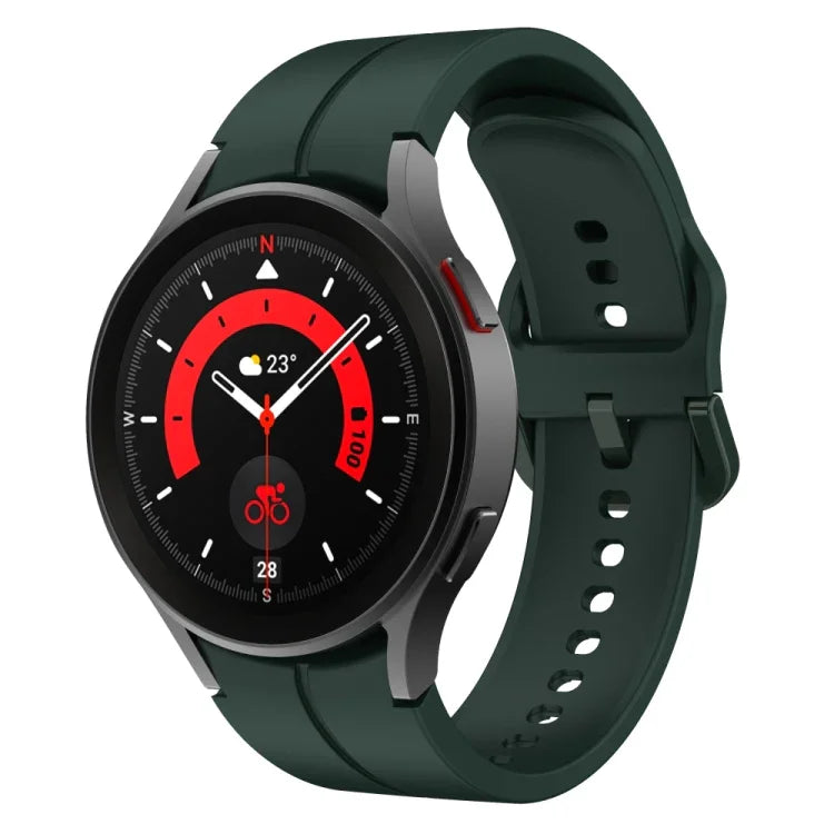 Dây đồng hồ silicone nhiều màu có khóa, Dành cho Samsung Galaxy Watch 6 / 6 Classic