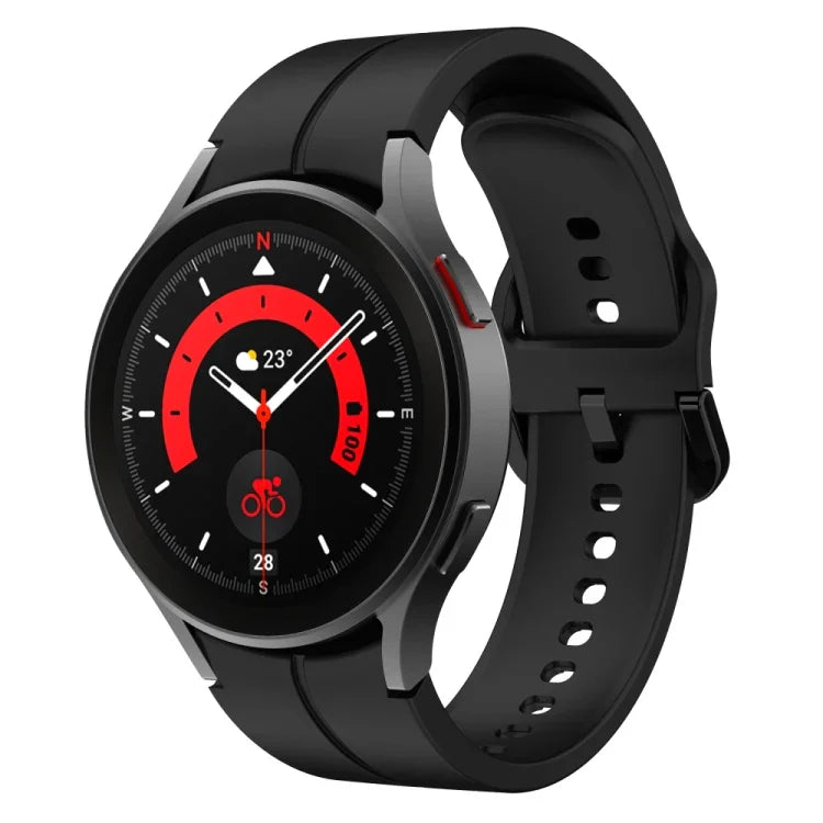 Dây đồng hồ silicone nhiều màu có khóa, Dành cho Samsung Galaxy Watch 6 / 6 Classic
