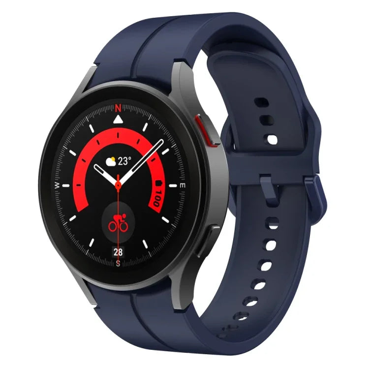 Dây đồng hồ silicone nhiều màu có khóa, Dành cho Samsung Galaxy Watch 6 / 6 Classic