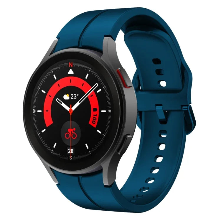 Dây đồng hồ silicone nhiều màu có khóa, Dành cho Samsung Galaxy Watch 6 / 6 Classic