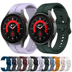 Dây đồng hồ silicone nhiều màu có khóa, Dành cho Samsung Galaxy Watch 6 / 6 Classic