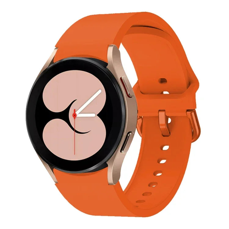 Dây đồng hồ thể thao silicone nhiều màu có khóa, Dành cho Samsung Galaxy Watch 6 / 6 Classic