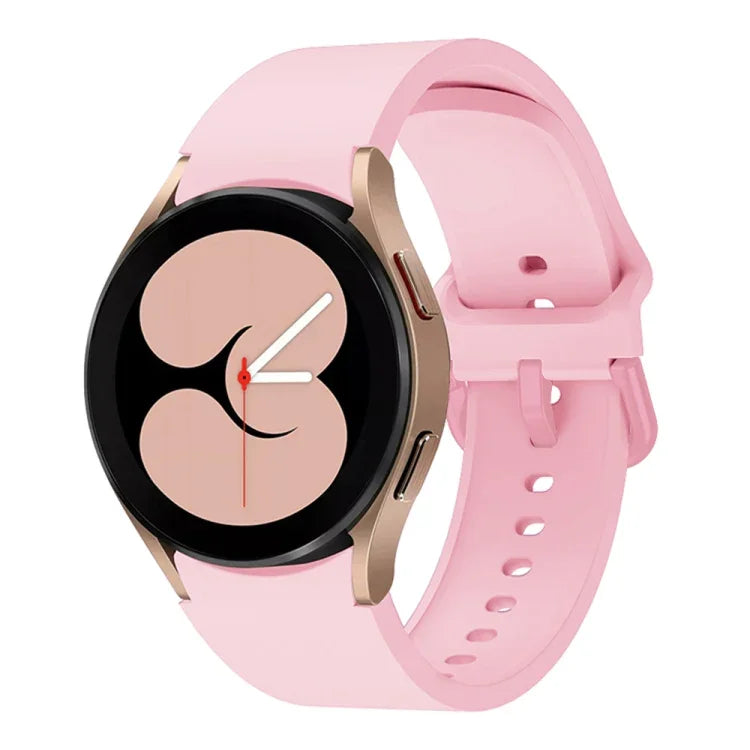 Dây đồng hồ thể thao silicone nhiều màu có khóa, Dành cho Samsung Galaxy Watch 6 / 6 Classic