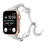 Dây đồng hồ vòng tay xích kim loại vỏ sò, Dành cho Apple Watch 42mm, Dành cho Apple Watch 38mm