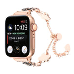 Dây đồng hồ vòng tay xích kim loại hoa trà, Dành cho Apple Watch 42mm, Dành cho Apple Watch 38mm