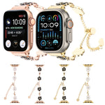 Dây đồng hồ vòng tay xích kim loại hoa trà, Dành cho Apple Watch 42mm, Dành cho Apple Watch 38mm