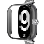 PC + Tempered Glass Integrated Watch Protective Case, For Redmi Watch 4
