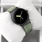 Dây đồng hồ nylon bện sóng 20mm, Dành cho Google Pixel Watch 4 / 3 / 2 / 1 41mm