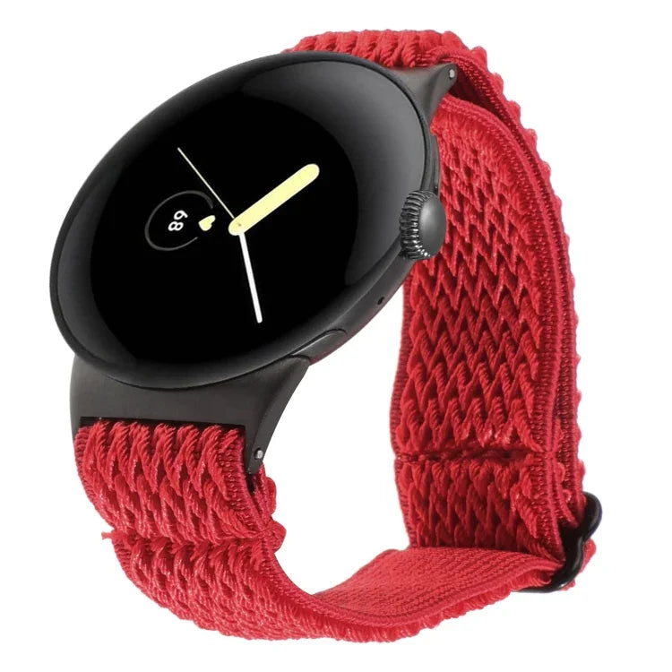 Dây đồng hồ nylon bện sóng 20mm, Dành cho Google Pixel Watch 4 / 3 / 2 / 1 41mm