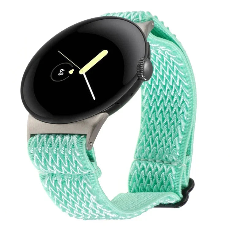 Dây đồng hồ nylon bện sóng 20mm, Dành cho Google Pixel Watch 4 / 3 / 2 / 1 41mm