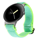 Dây đồng hồ nylon bện sóng 20mm, Dành cho Google Pixel Watch 4 / 3 / 2 / 1 41mm