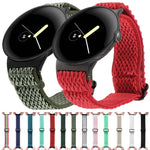 Dây đồng hồ nylon bện sóng 20mm, Dành cho Google Pixel Watch 4 / 3 / 2 / 1 41mm