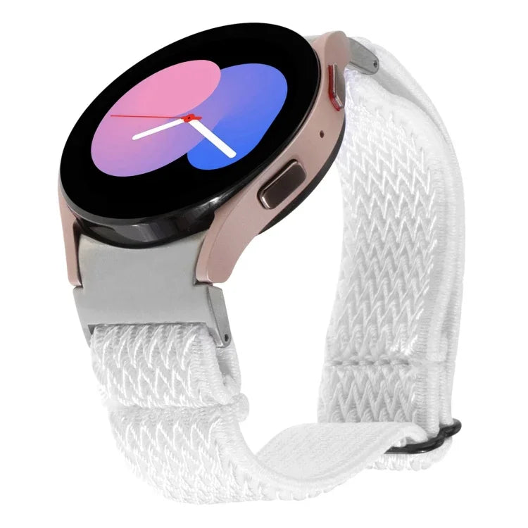 Dây đồng hồ nylon bện họa tiết sóng, Dành cho Samsung Galaxy Watch6/6 Classic/5/5 Pro