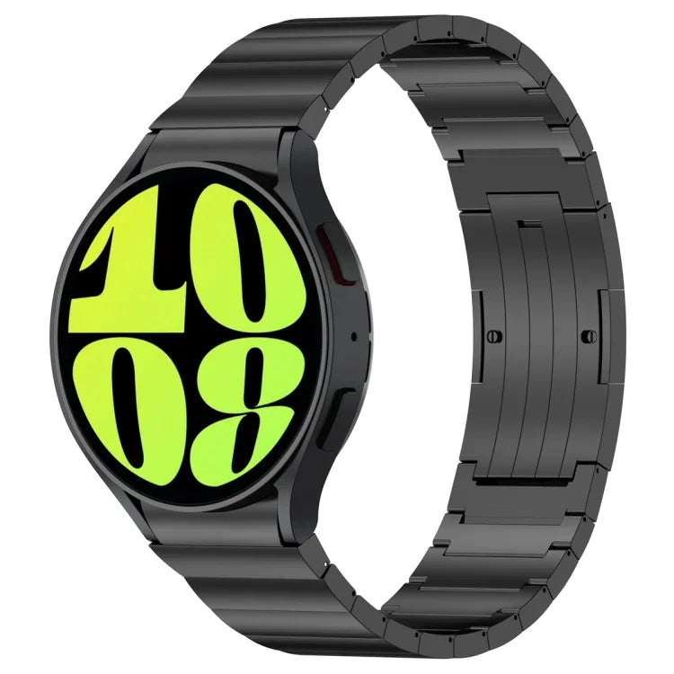 Dây đồng hồ kim loại kiểu nút một hạt, Dành cho Samsung Galaxy Watch6/6 Classic/5/5 Pro