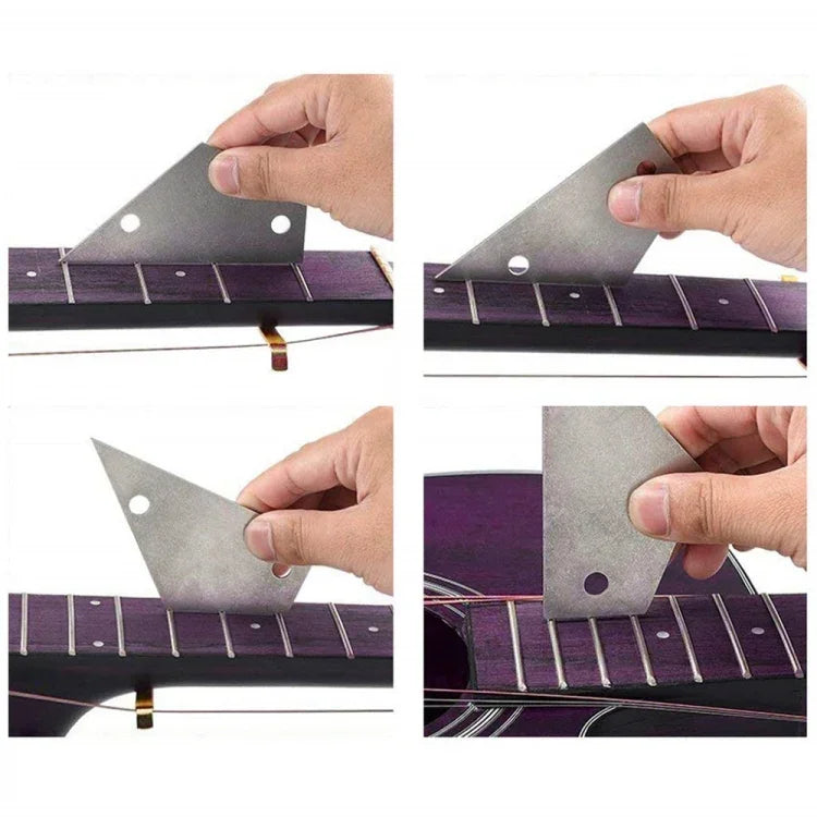 Bộ Dụng Cụ Giũa Đánh Bóng Và Cân Bằng Phím Đàn Guitar, Giũa Đánh Bóng Phím Đàn Guitar
