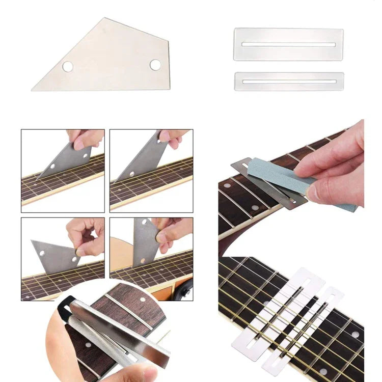 Bộ dụng cụ thay dây đàn guitar 9 trong 1, dụng cụ thay dây đàn guitar 9 trong 1