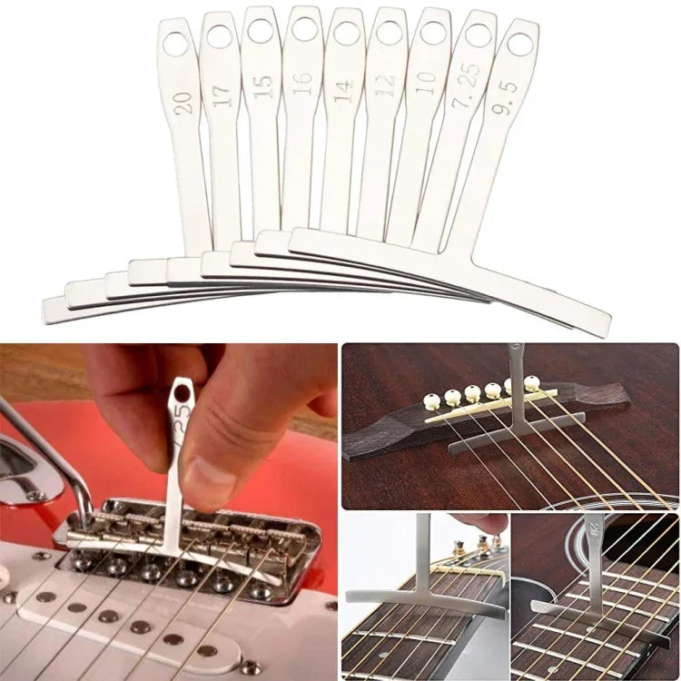 Bộ dụng cụ thay dây đàn guitar 9 trong 1, dụng cụ thay dây đàn guitar 9 trong 1