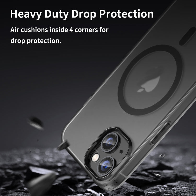 Ốp điện thoại MagSafe mờ trong suốt TPU + PC bảo vệ toàn diện, Dành cho iPhone 14 Pro Max, Dành cho iPhone SE 2022 / 2020 / 8, Dành cho iPhone 13 Pro Max, Dành cho iPhone 13 Pro, Dành cho iPhone 13