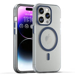 Ốp điện thoại MagSafe mờ trong suốt TPU + PC bảo vệ toàn diện, Dành cho iPhone 16 Pro, Dành cho iPhone 16 Plus, Dành cho iPhone 16, Dành cho iPhone 15 Pro Max, Dành cho iPhone 15 Pro