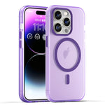 Ốp điện thoại MagSafe mờ trong suốt TPU + PC bảo vệ toàn diện, Dành cho iPhone 16 Pro, Dành cho iPhone 16 Plus, Dành cho iPhone 16, Dành cho iPhone 15 Pro Max, Dành cho iPhone 15 Pro