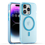 Ốp điện thoại MagSafe mờ trong suốt TPU + PC bảo vệ toàn diện, Dành cho iPhone 16 Pro, Dành cho iPhone 16 Plus, Dành cho iPhone 16, Dành cho iPhone 15 Pro Max, Dành cho iPhone 15 Pro