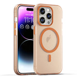 Ốp điện thoại MagSafe mờ trong suốt TPU + PC bảo vệ toàn diện, Dành cho iPhone 16 Pro, Dành cho iPhone 16 Plus, Dành cho iPhone 16, Dành cho iPhone 15 Pro Max, Dành cho iPhone 15 Pro