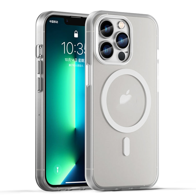 Ốp điện thoại MagSafe mờ trong suốt TPU + PC bảo vệ toàn diện, Dành cho iPhone 14 Pro Max, Dành cho iPhone SE 2022 / 2020 / 8, Dành cho iPhone 13 Pro Max, Dành cho iPhone 13 Pro, Dành cho iPhone 13