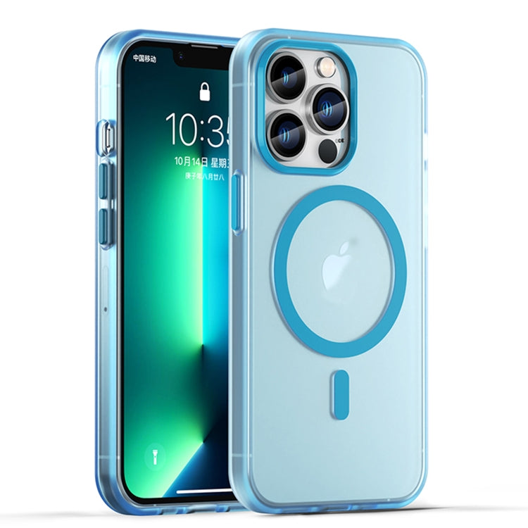 Ốp điện thoại MagSafe mờ trong suốt TPU + PC bảo vệ toàn diện, Dành cho iPhone 14 Pro Max, Dành cho iPhone SE 2022 / 2020 / 8, Dành cho iPhone 13 Pro Max, Dành cho iPhone 13 Pro, Dành cho iPhone 13