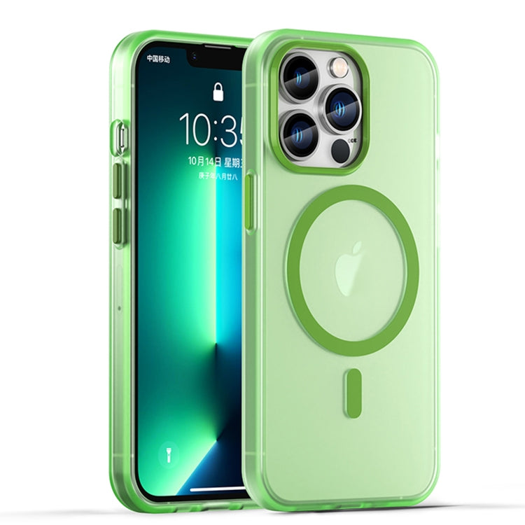 Ốp điện thoại MagSafe mờ trong suốt TPU + PC bảo vệ toàn diện, Dành cho iPhone 14 Pro Max, Dành cho iPhone SE 2022 / 2020 / 8, Dành cho iPhone 13 Pro Max, Dành cho iPhone 13 Pro, Dành cho iPhone 13